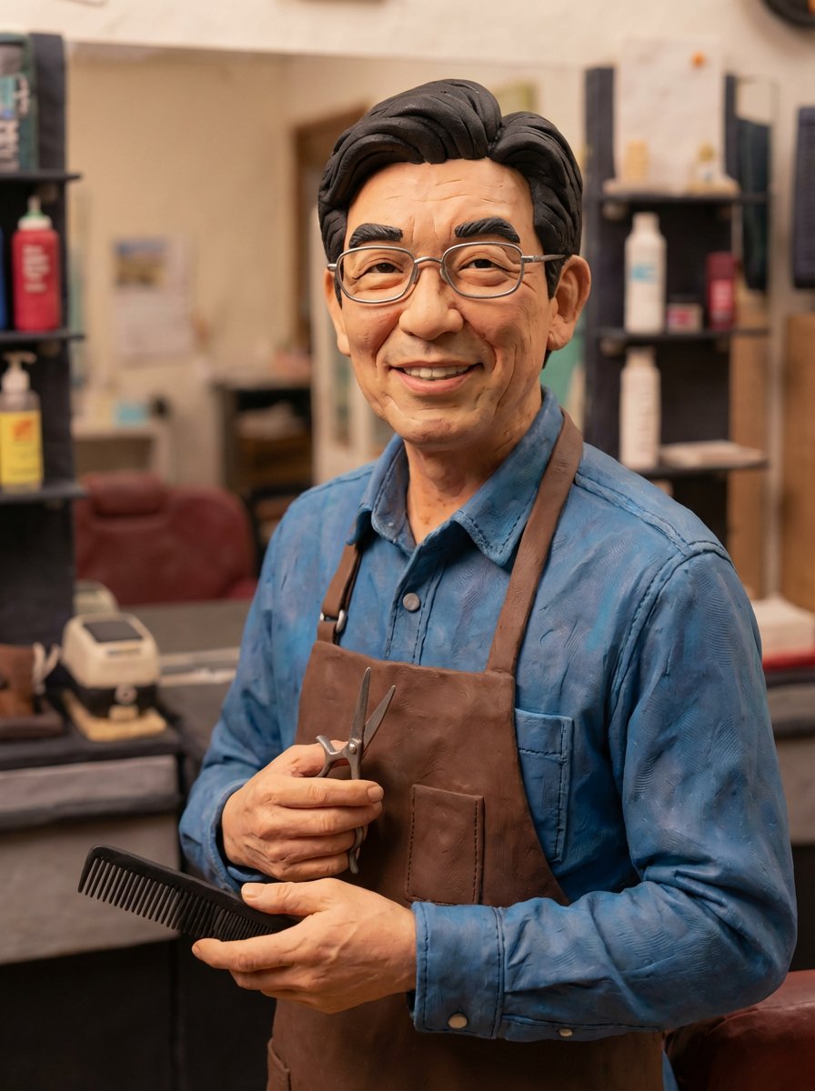 漫画 / 故事板 - 自拍转黏土动画效果 - Image 2