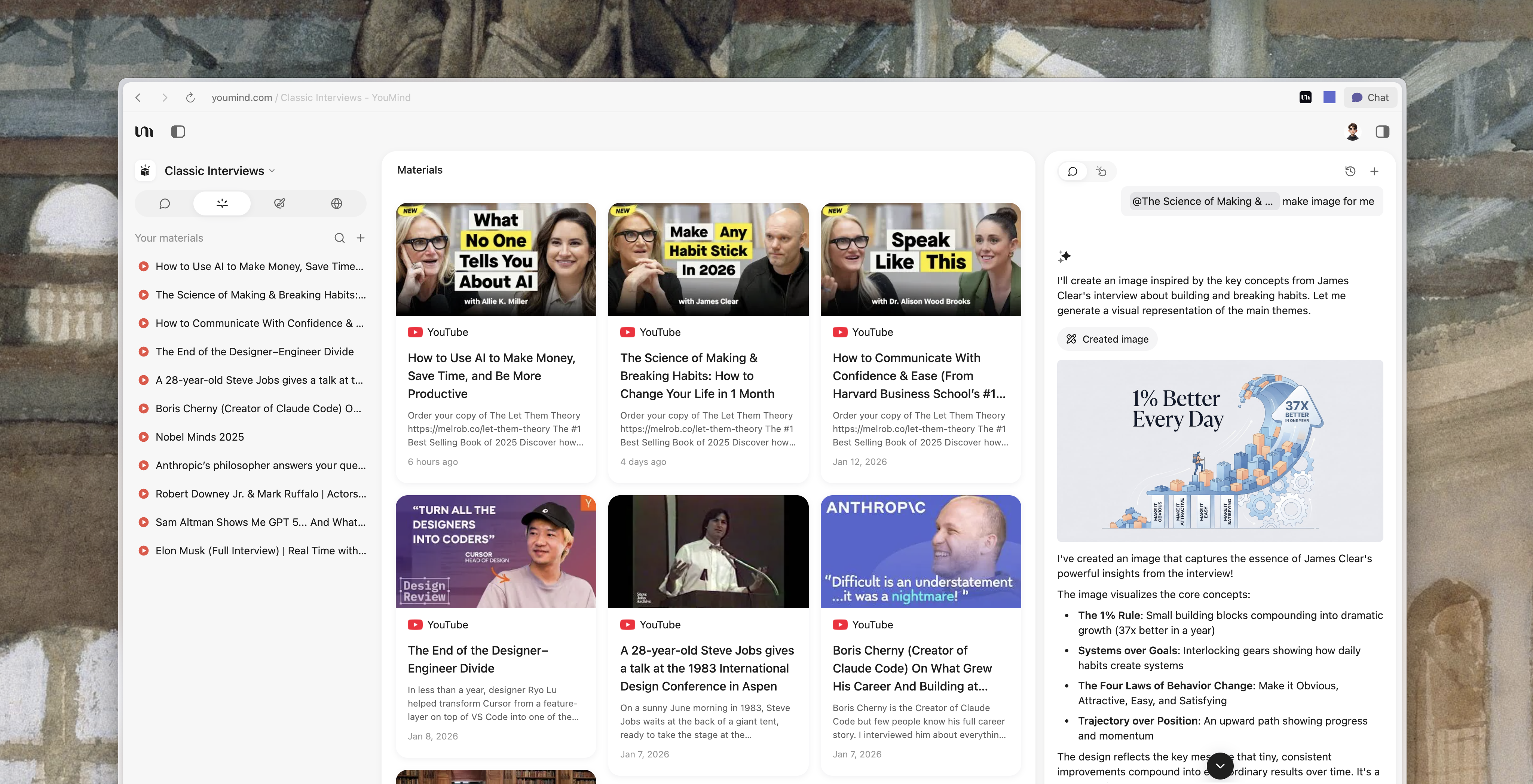 YouMind Update: New Layout, Multitasking & Sharing