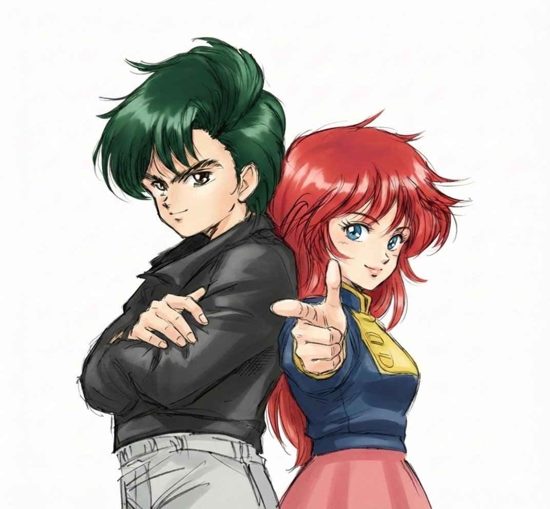 漫画 / 故事板 - 真人变身未来都市漫画角色 - Image 1