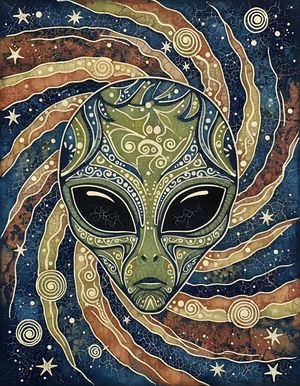 蜡染风格图像生成提示