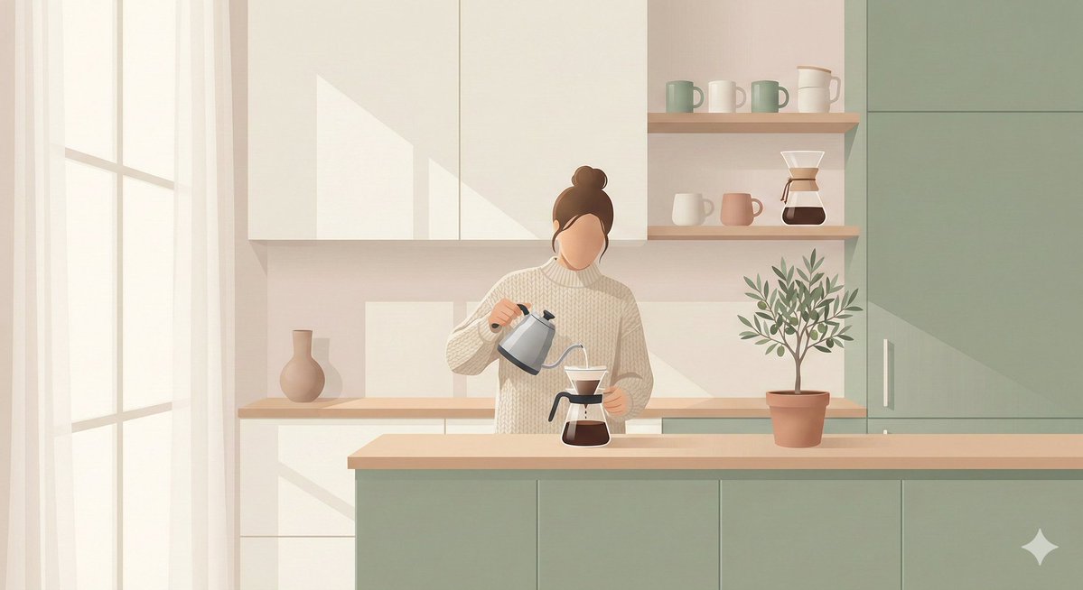 Scandinavian Minimalist Illustration Template