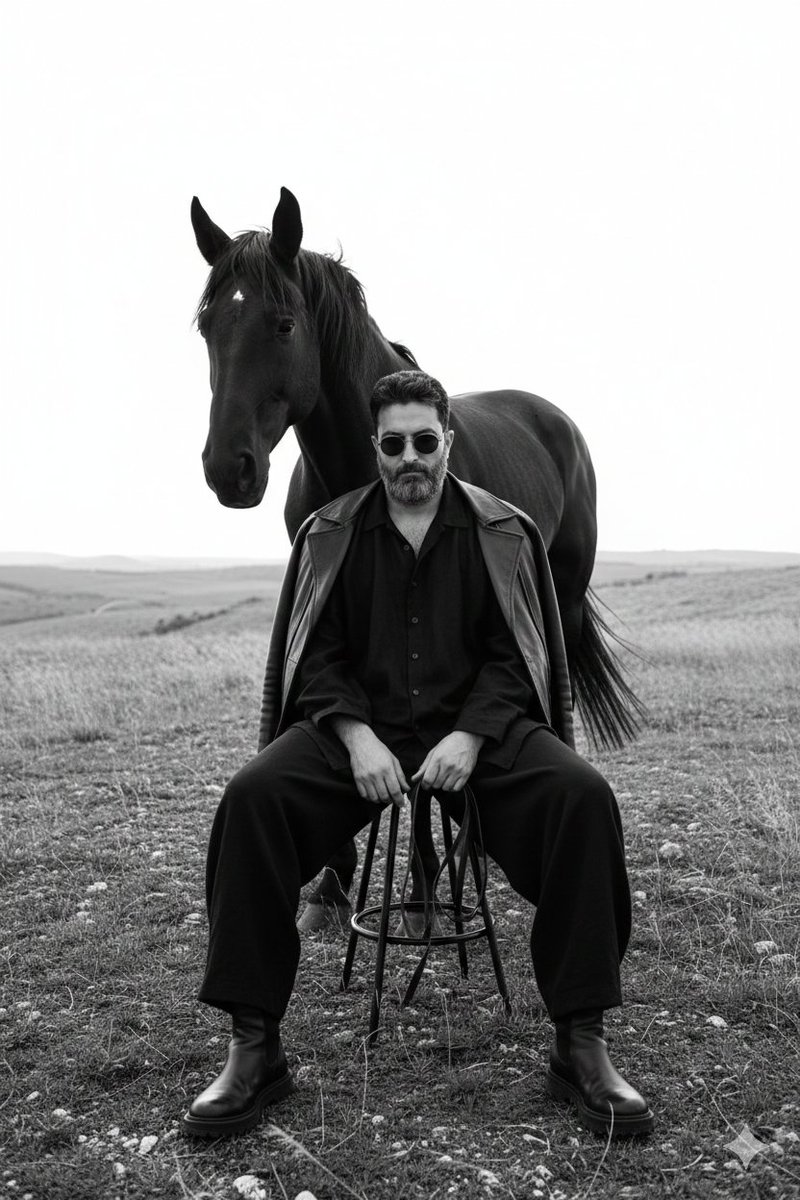 Monochrome Avant-Garde Fashion Editorial Prompt