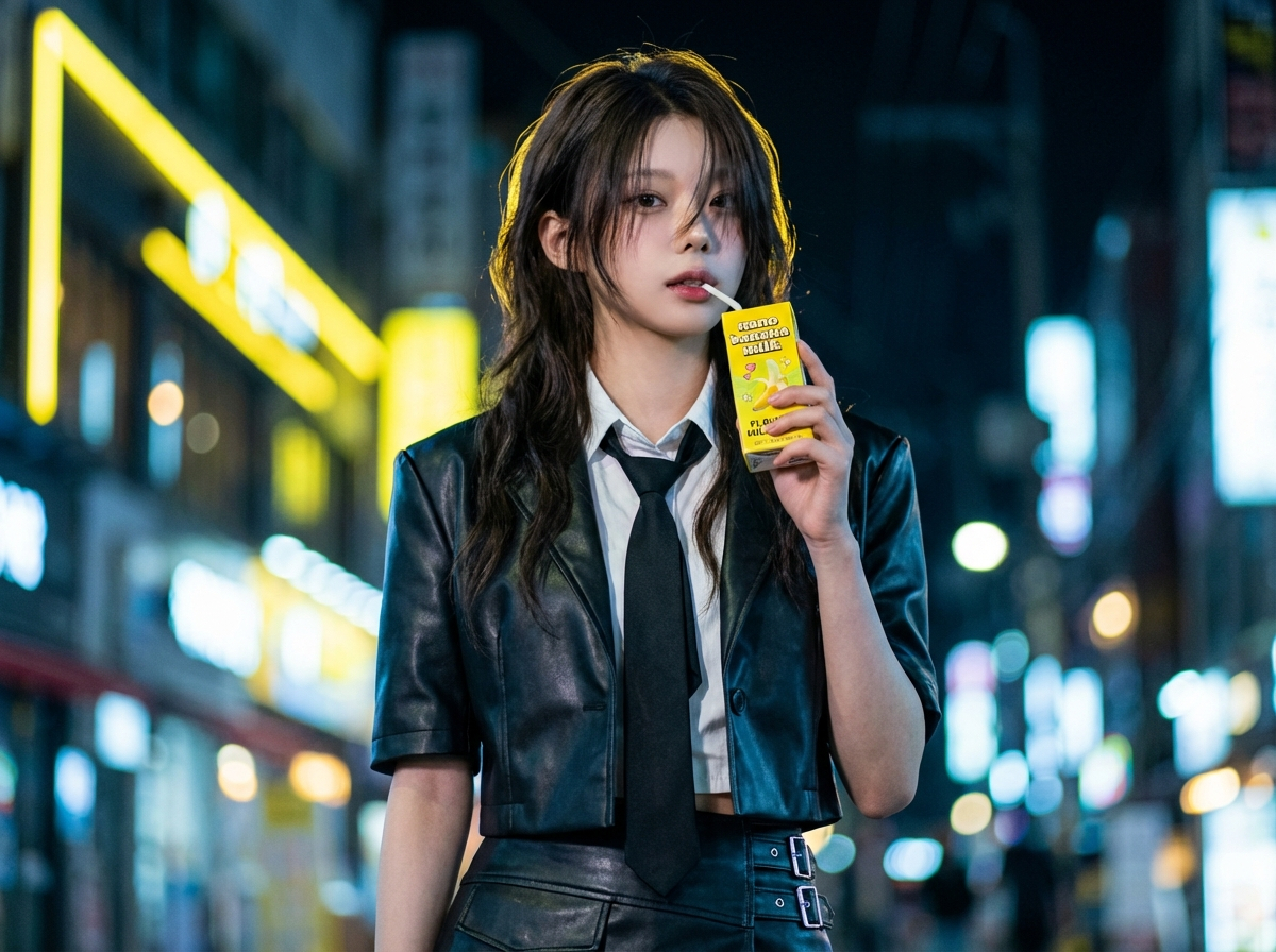 Corporate Cyberpunk Mascot Portrait Prompt