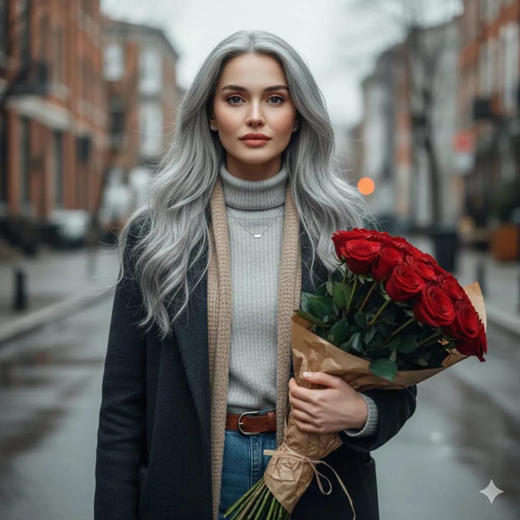 Cinematic European Street Portrait Prompt