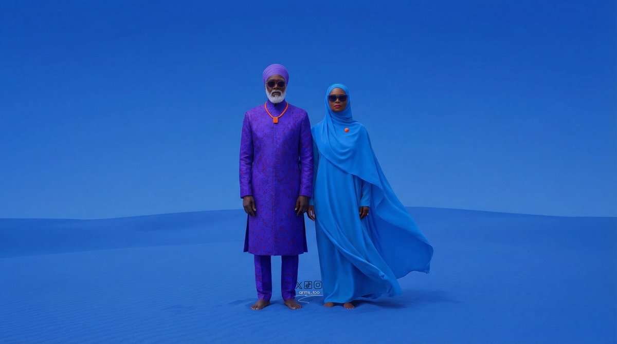 Afrofuturist Fine Art Fashion Prompt 2