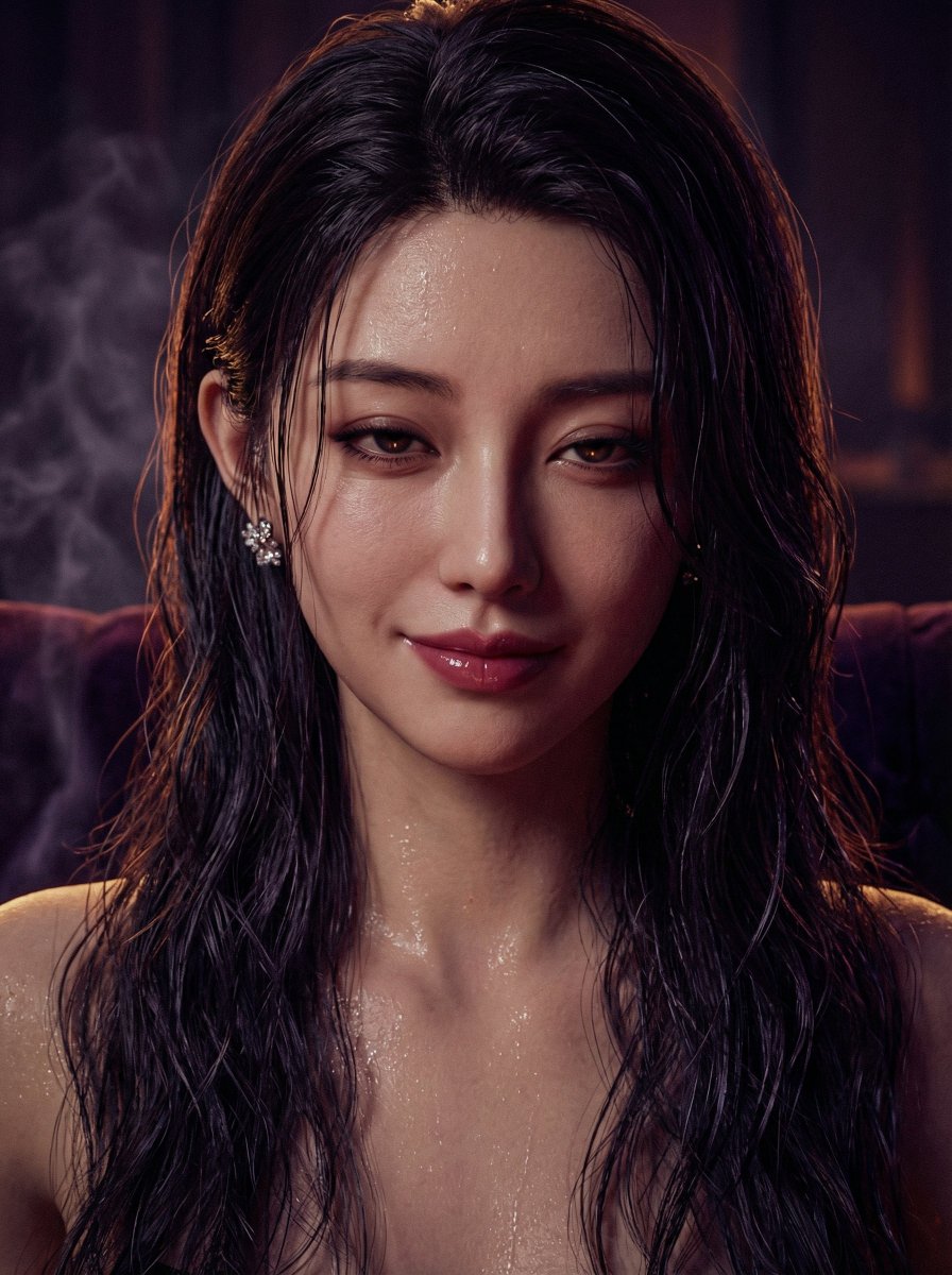 JSON Prompt for Sultry Dual-View Cinematic Portrait 2