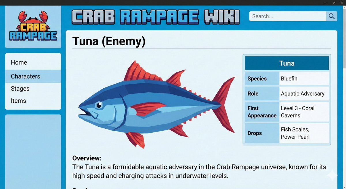 Video Game Wiki Style Image Generation