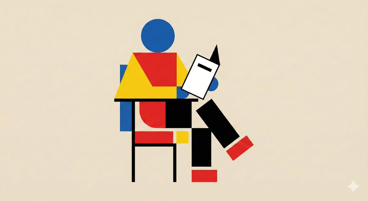 Bauhaus Geometry Minimal Illustration Template