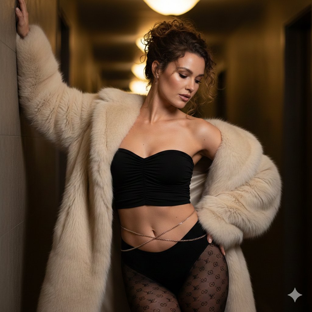 After-Hours Luxury Fashion Portrait with Identity Lock