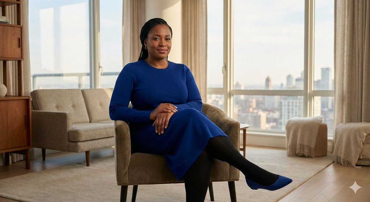 High-Fashion Penthouse Portrait Prompt