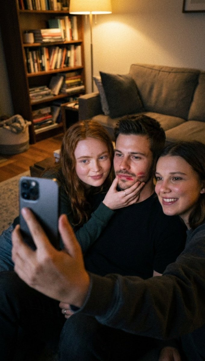 High-End E-Commerce Portrait with UI Overlay Prompt