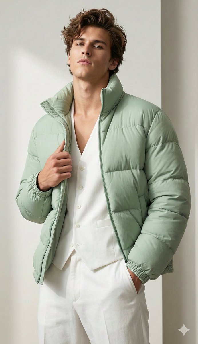 Stylish Man Attitude Pose Prompt (Image Reference)