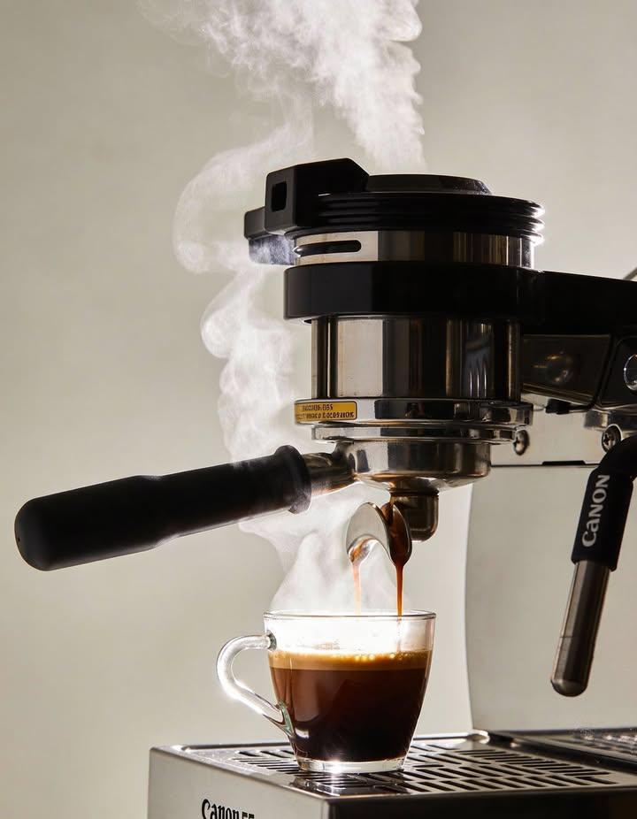 Ultra-realistic Commercial Espresso Photography