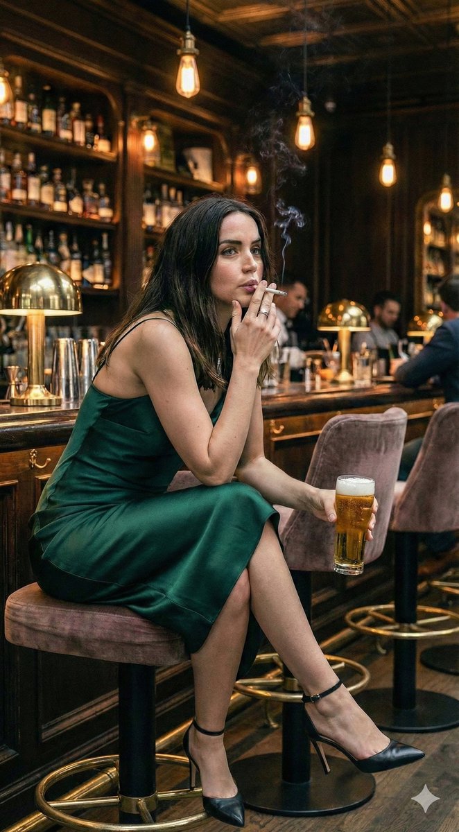 Contrastive Scene Generation: Ana de Armas in Glamour vs. Domestic Realism