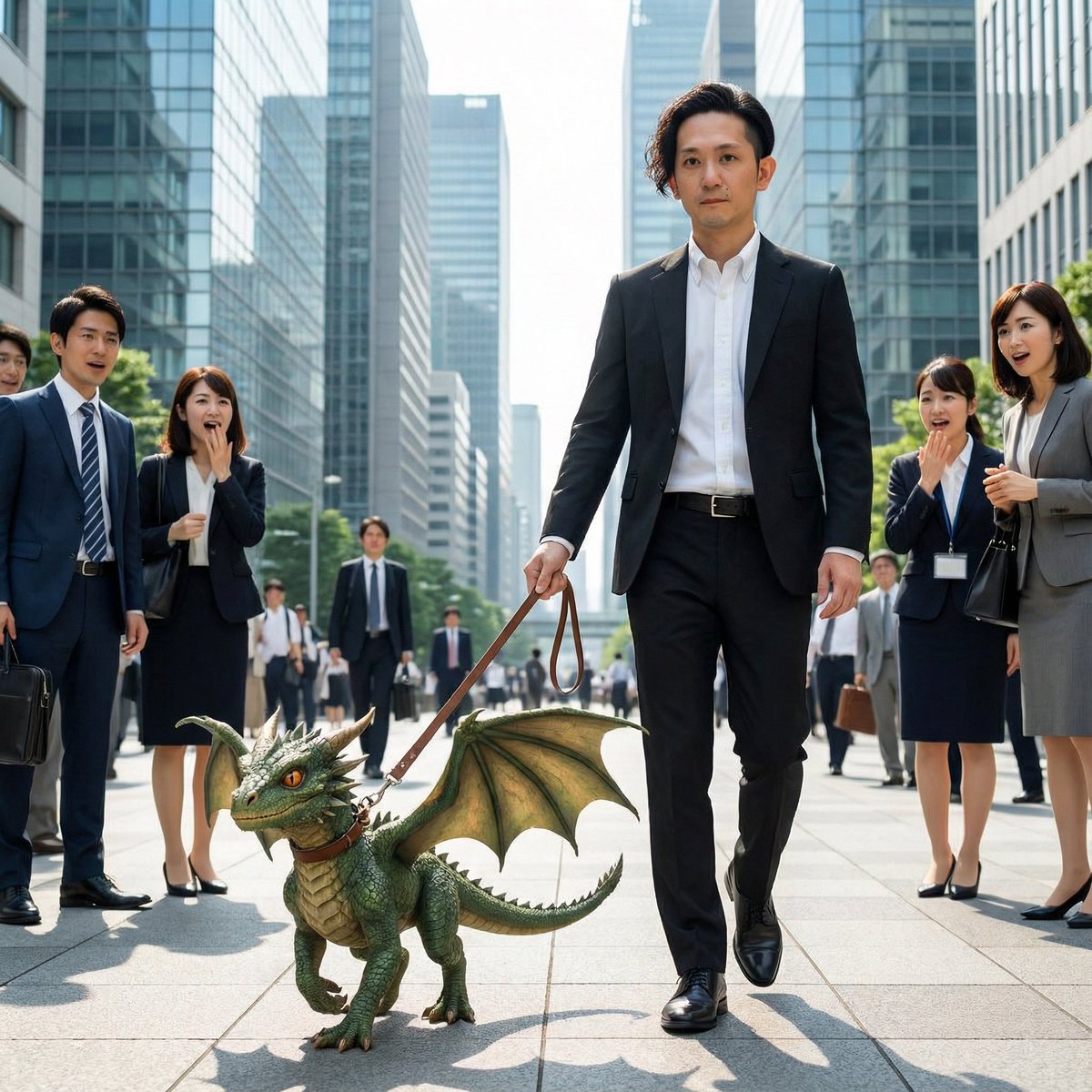 Dragon in the Office District