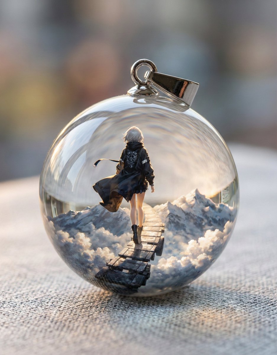 Resin Charm Illustration Prompt 3