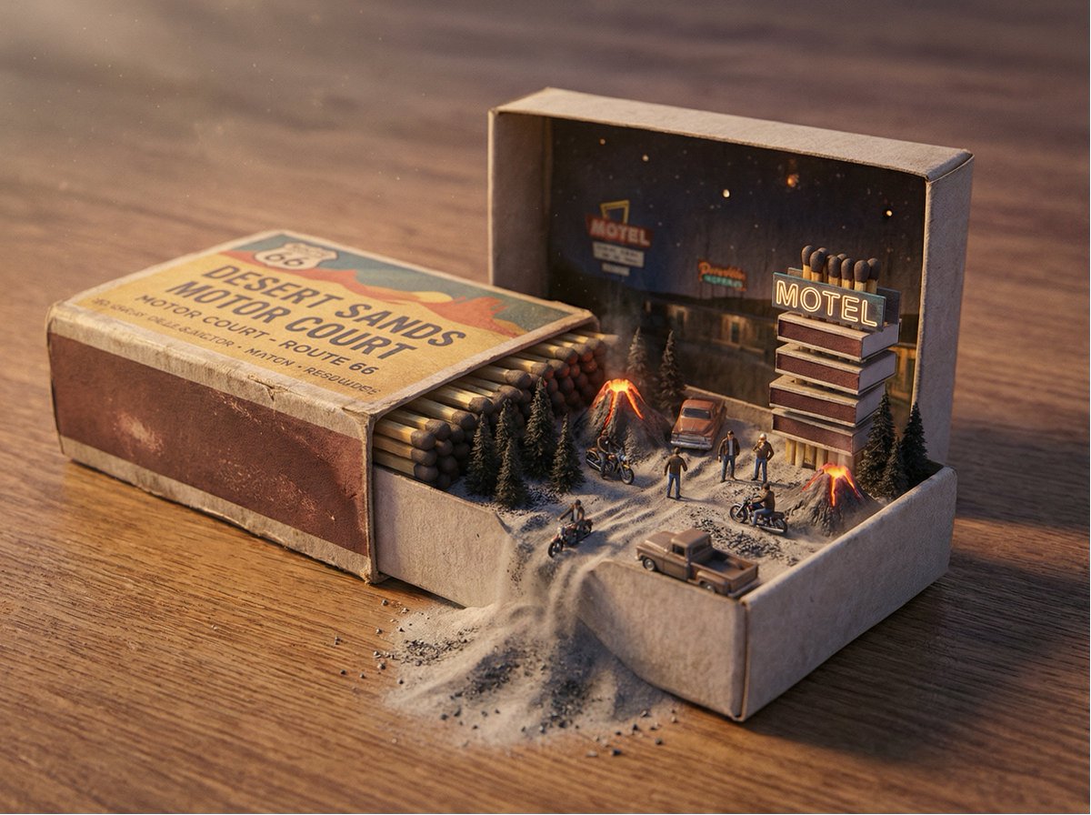 World in an Object Cinematic 3D Scene Template