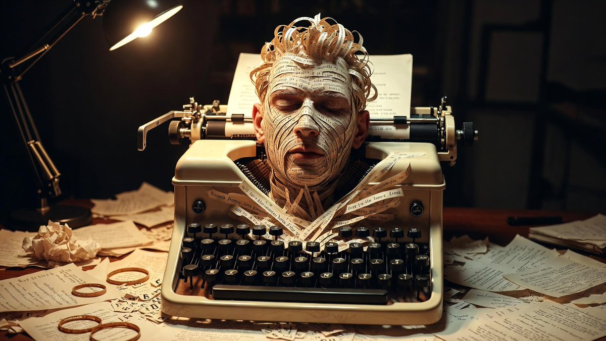 Typewriter Art Manifestation Scene 2