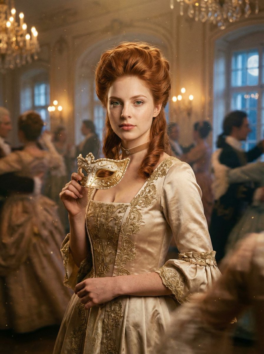 Rococo Masquerade Ball Editorial