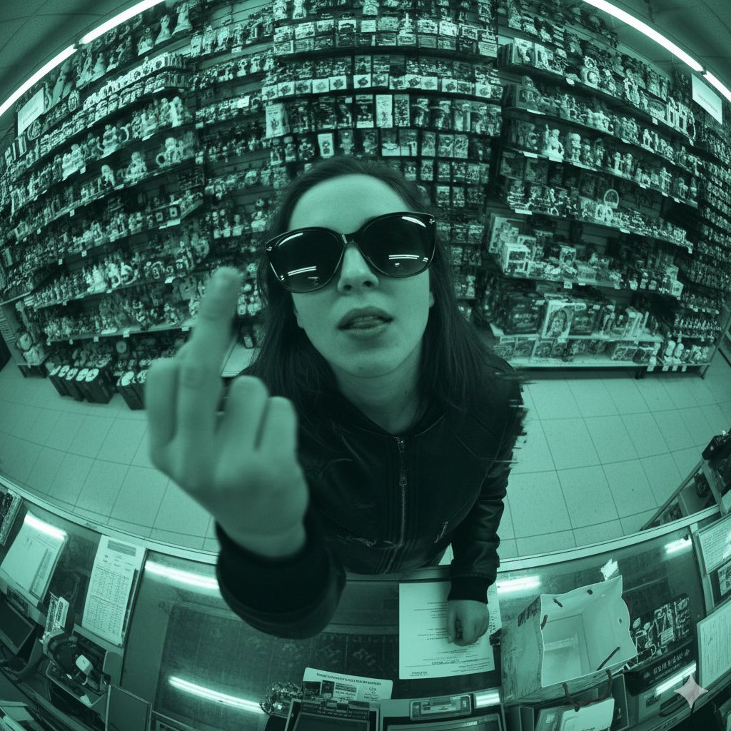 Low-Fidelity CCTV Surveillance Image