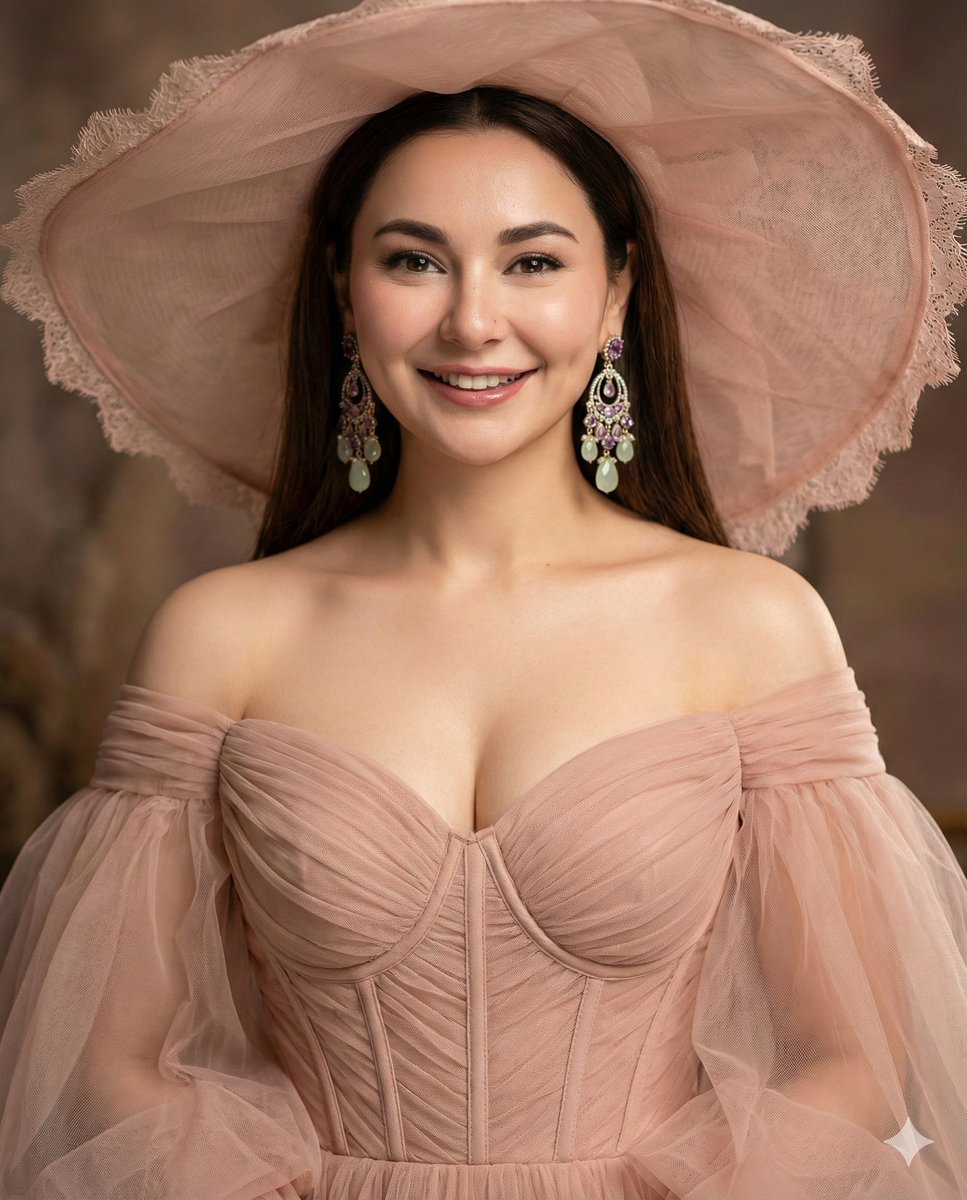 Couture Portrait of South Asian Woman in Bandage Gown