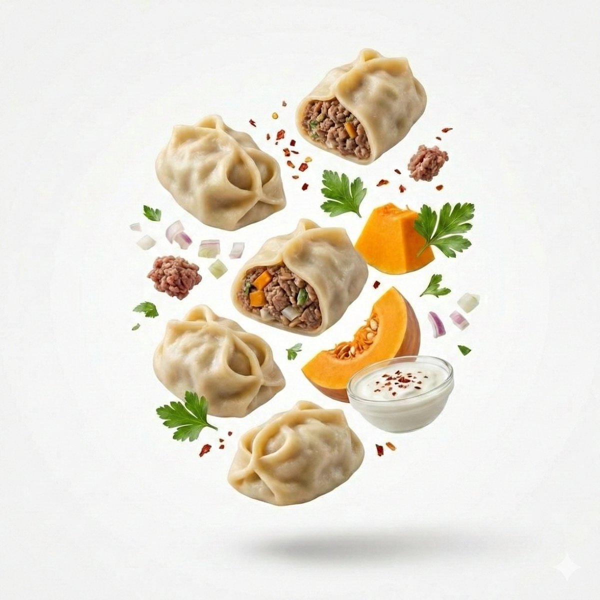 High-End Commercial Food Levitation Photography Prompt 3