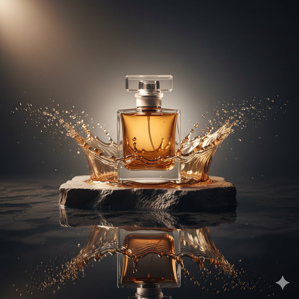 Dual Luxury Perfume Product Photography Prompts