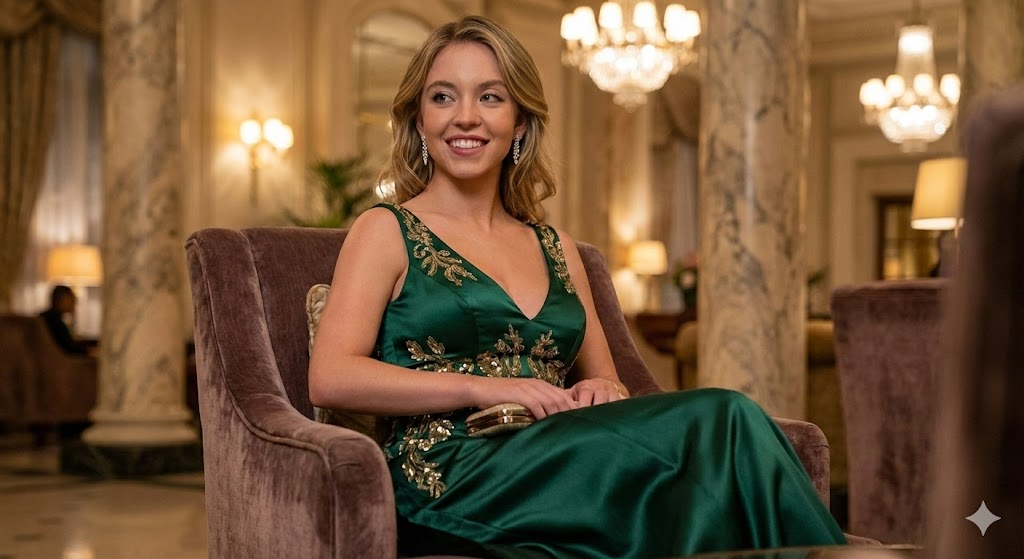 Sydney Sweeney Wardrobe Selection Generator (4 Scenes)