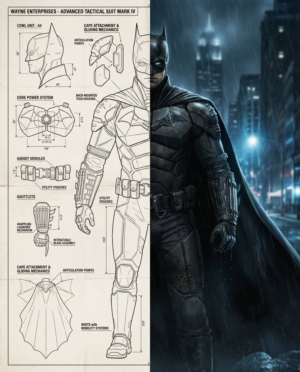 Split-Screen Cinematic Batman Blueprint