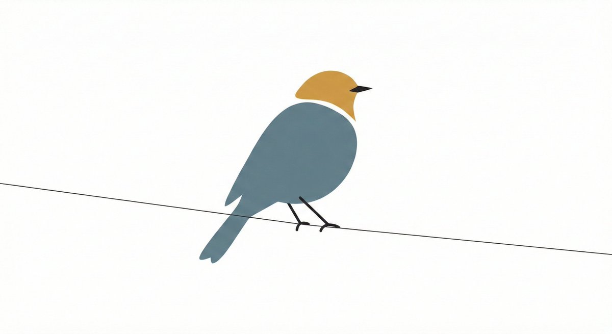 Line and Shape Hybrid Illustration Prompt 2