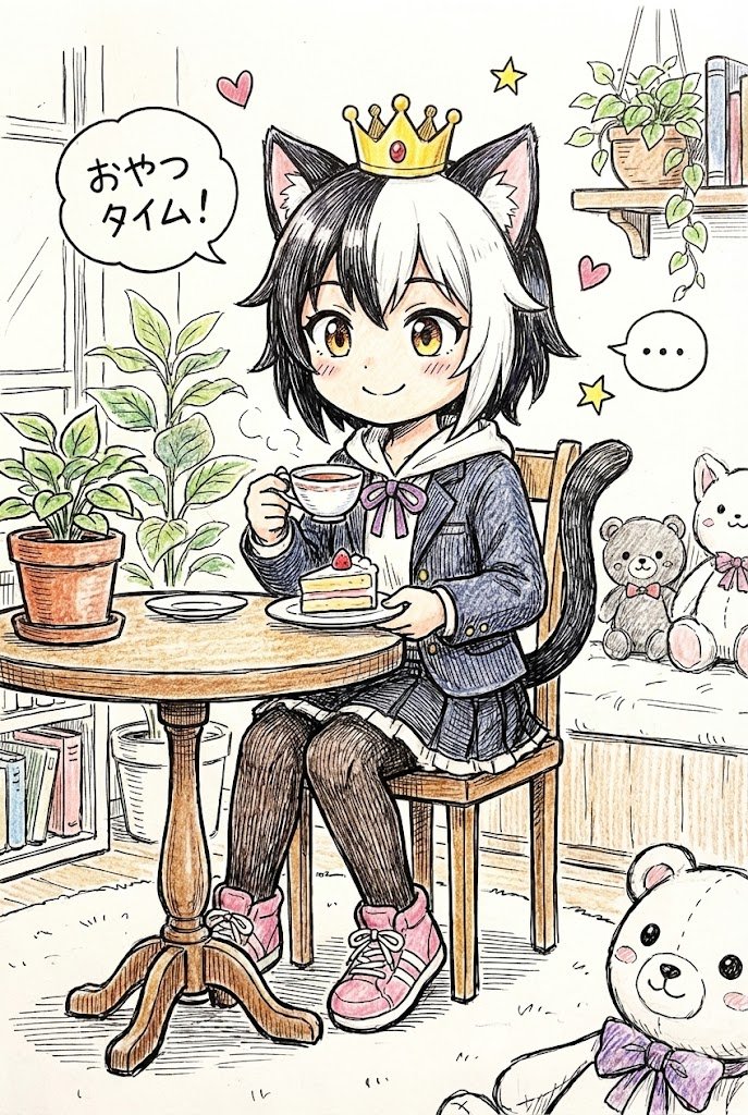 Hand-drawn Pop Art Style Character Scene Generation