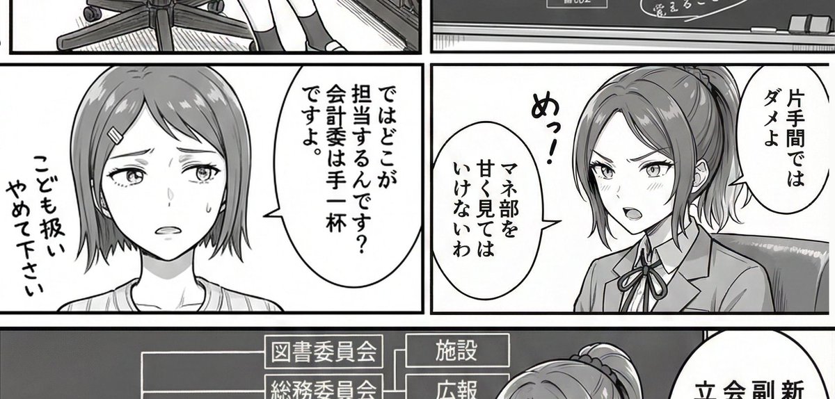 Comic / Storyboard - AI Art Experiment: Speech Bubbles and Hand-Drawn Text - Image 1