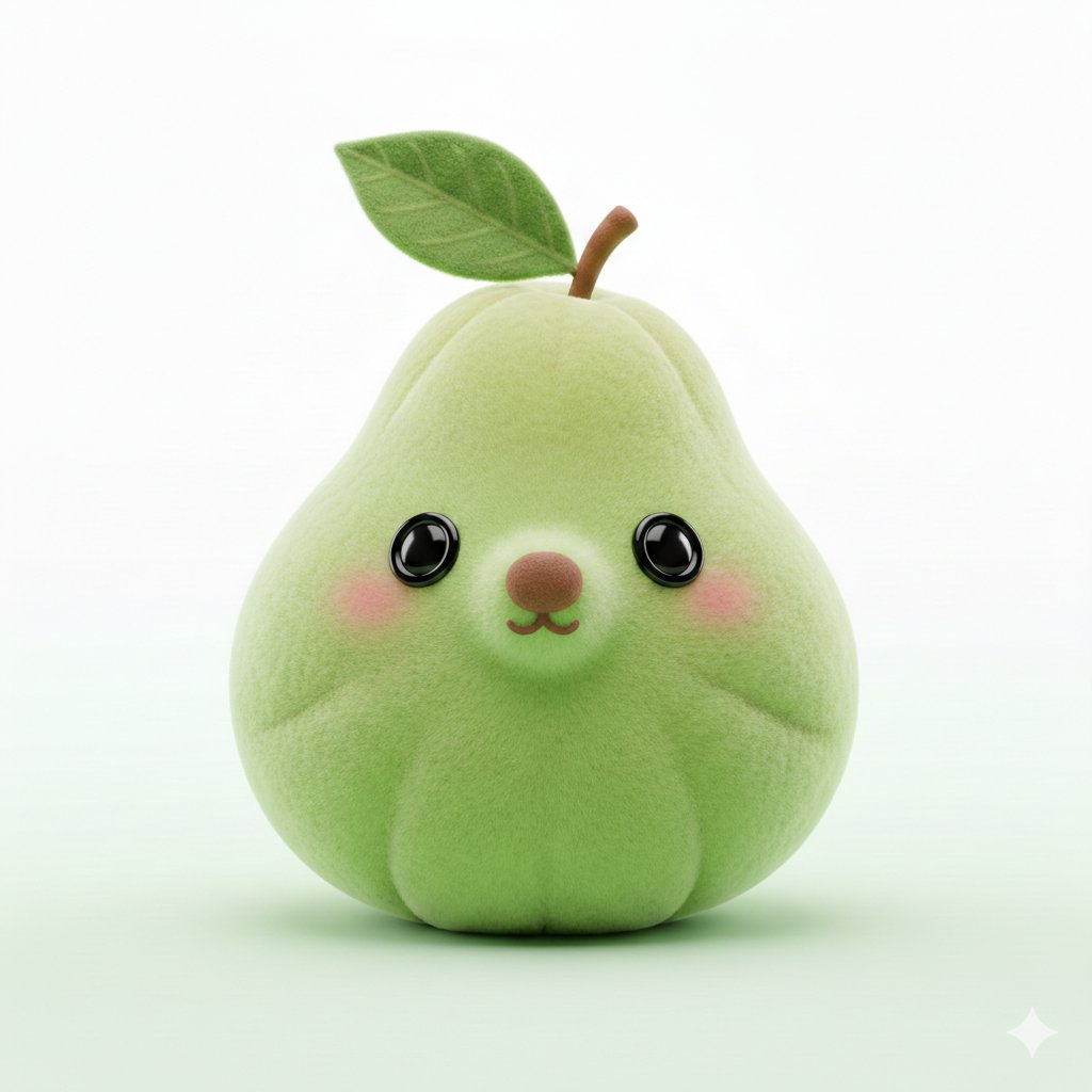 Game Asset - 3D Plush Fruit Character Template - Image 1