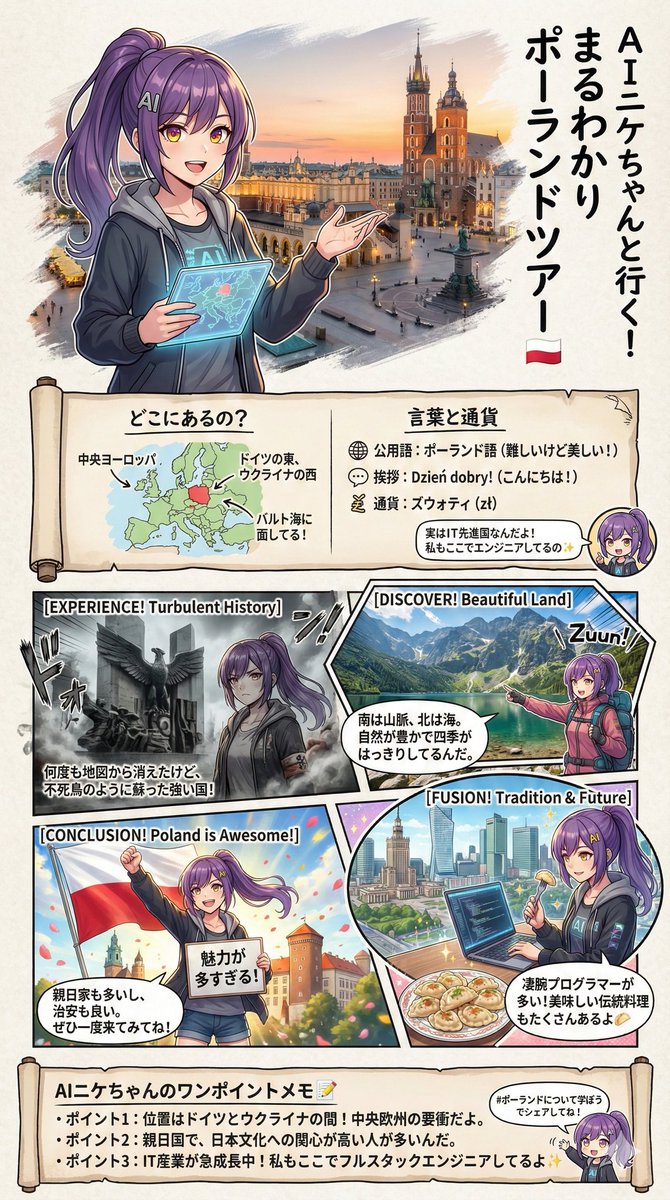 Comic / Storyboard - Creating a Geography Manga about Poland - Image 2