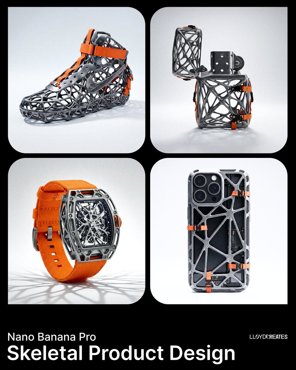 Skeletal Product Design Prompt