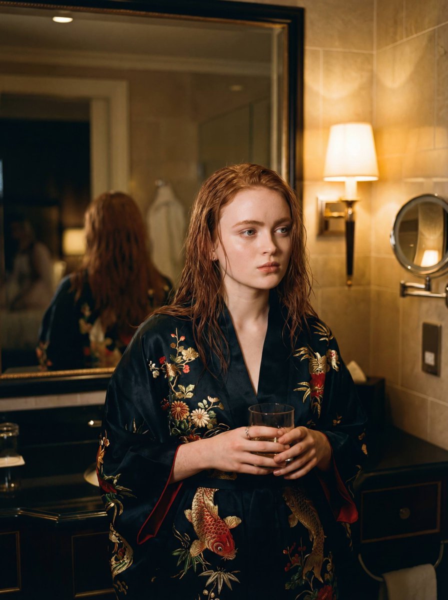 Cinematic Tokyo Hotel Portrait Prompt (Sydney Sweeney Likeness) 4