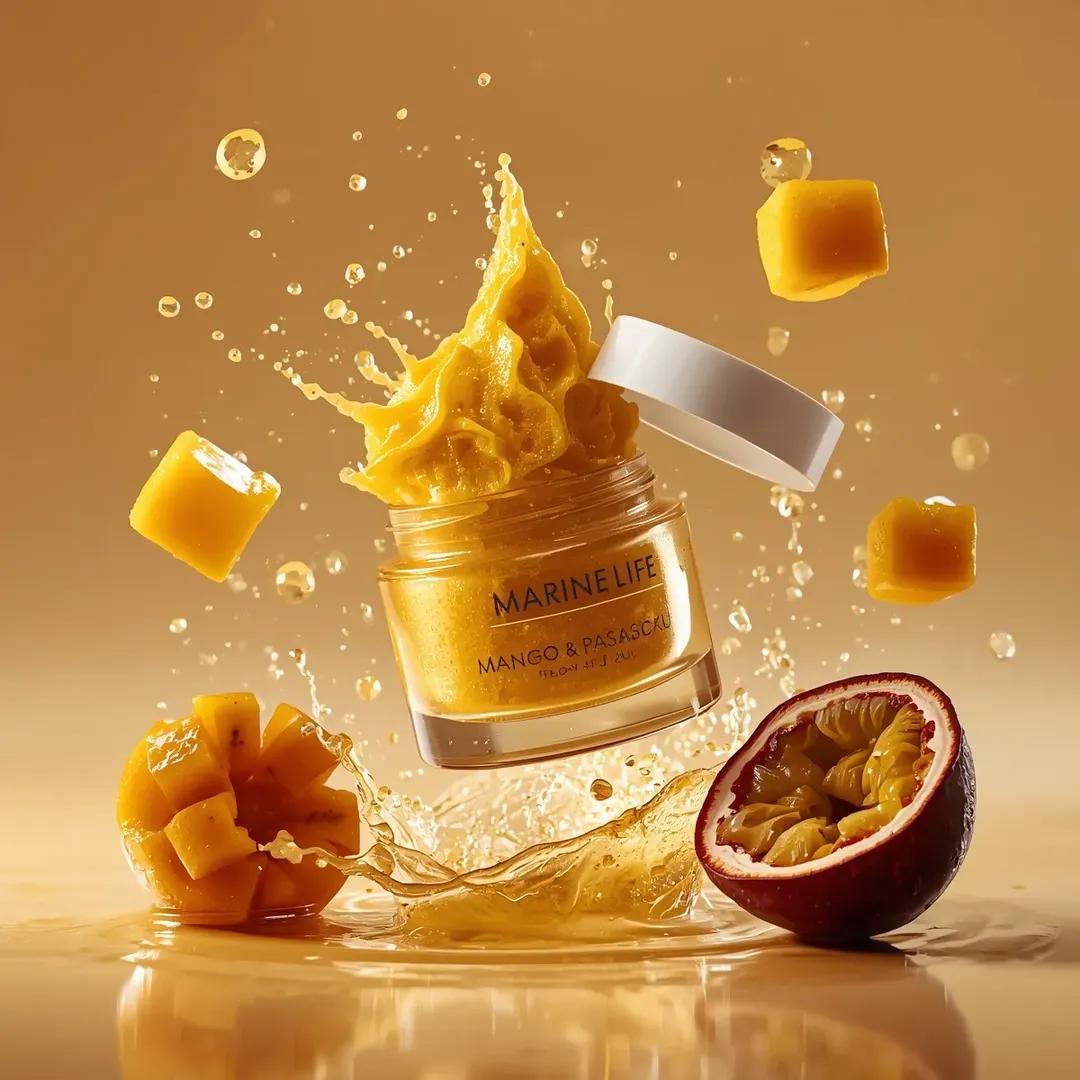 Exploding Cosmetic Jar Product Photography
