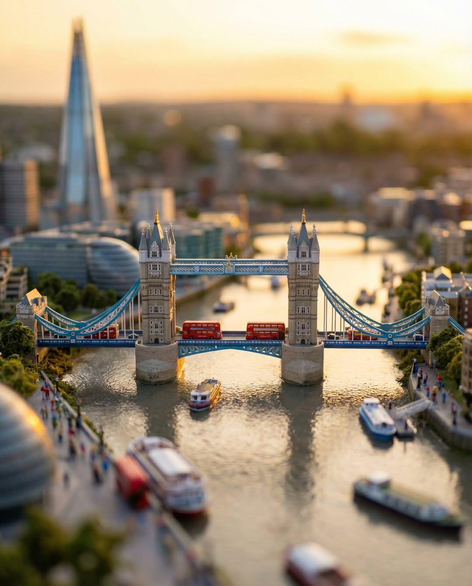 YouTube Thumbnail - Tilt-Shift Tokyo Diorama at Sunset - Image 4