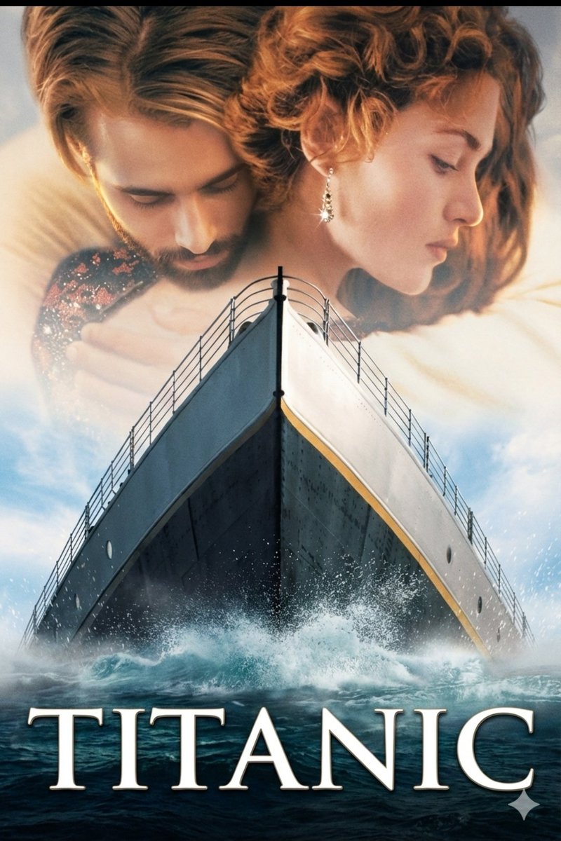 Image-to-Image Titanic Movie Poster Prompt