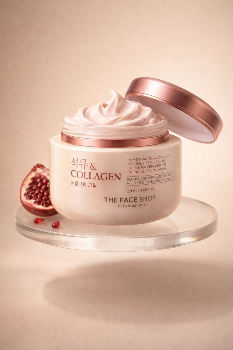 E-commerce Main Image - Cosmetic Jar Explosion Product Photography Prompt - Image 1