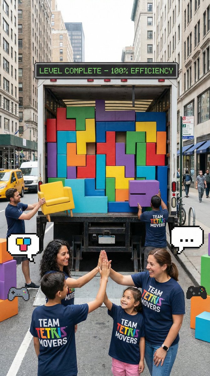 YouTube Thumbnail - Tetris Home Organization Humor Prompt - Image 2