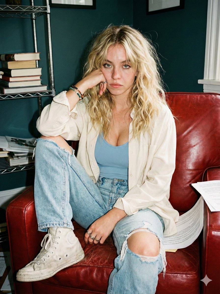 Raw street photography portrait with film aesthetic