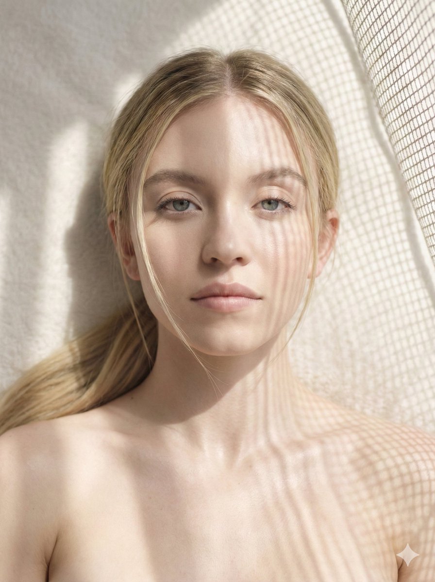 Top-down cinematic surreal portrait with shadow mapping 2