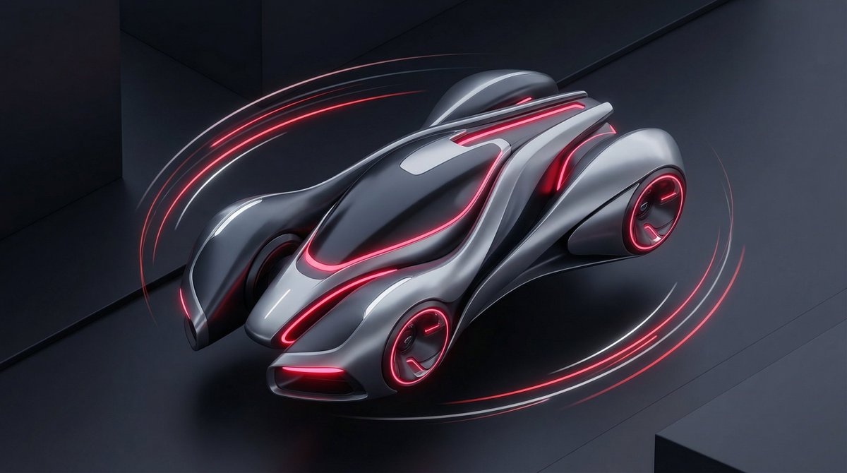 Stylized Tech Illustration Template