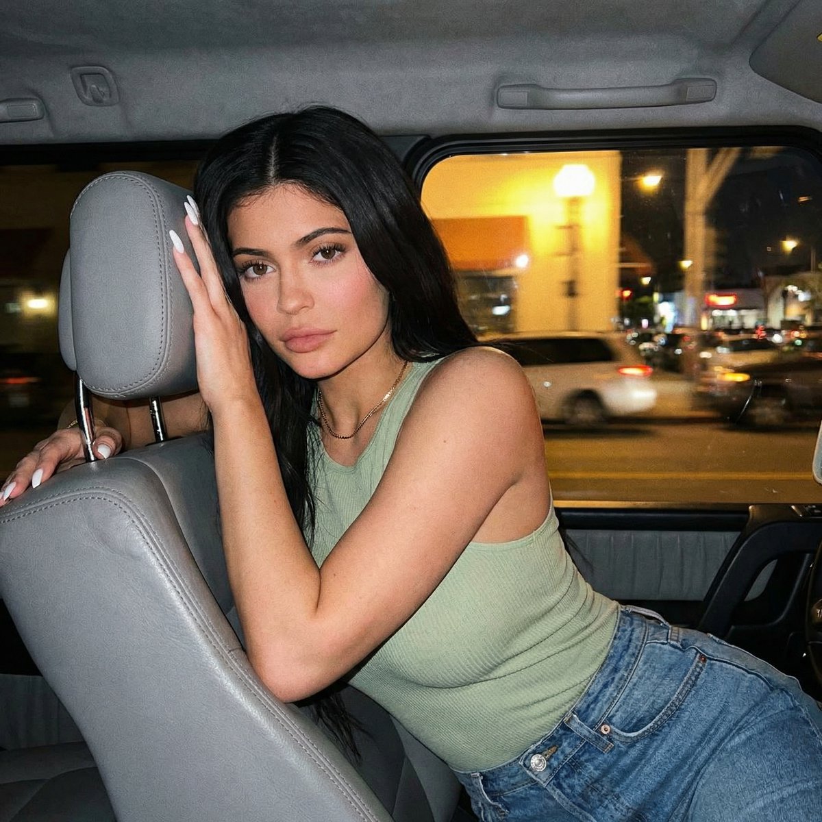 Social Media Post - Candid Nighttime Car Portrait with High ISO Grain - Image 3