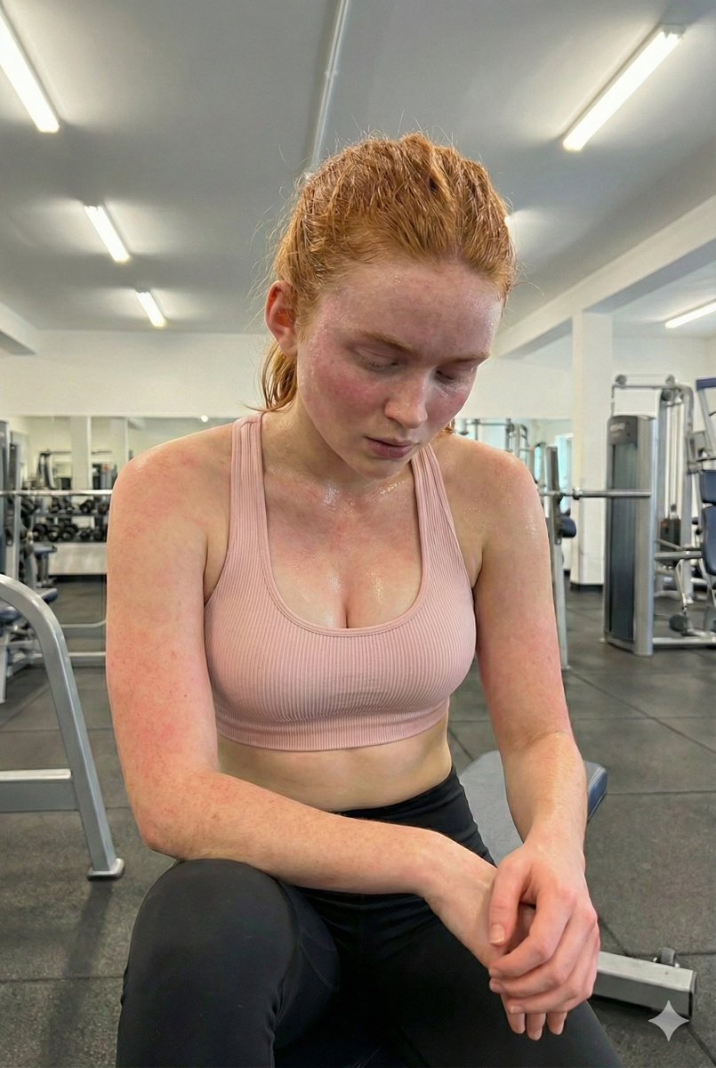 Profile / Avatar - Photorealistic Post-Workout Selfie of Sadie Sink - Image 2