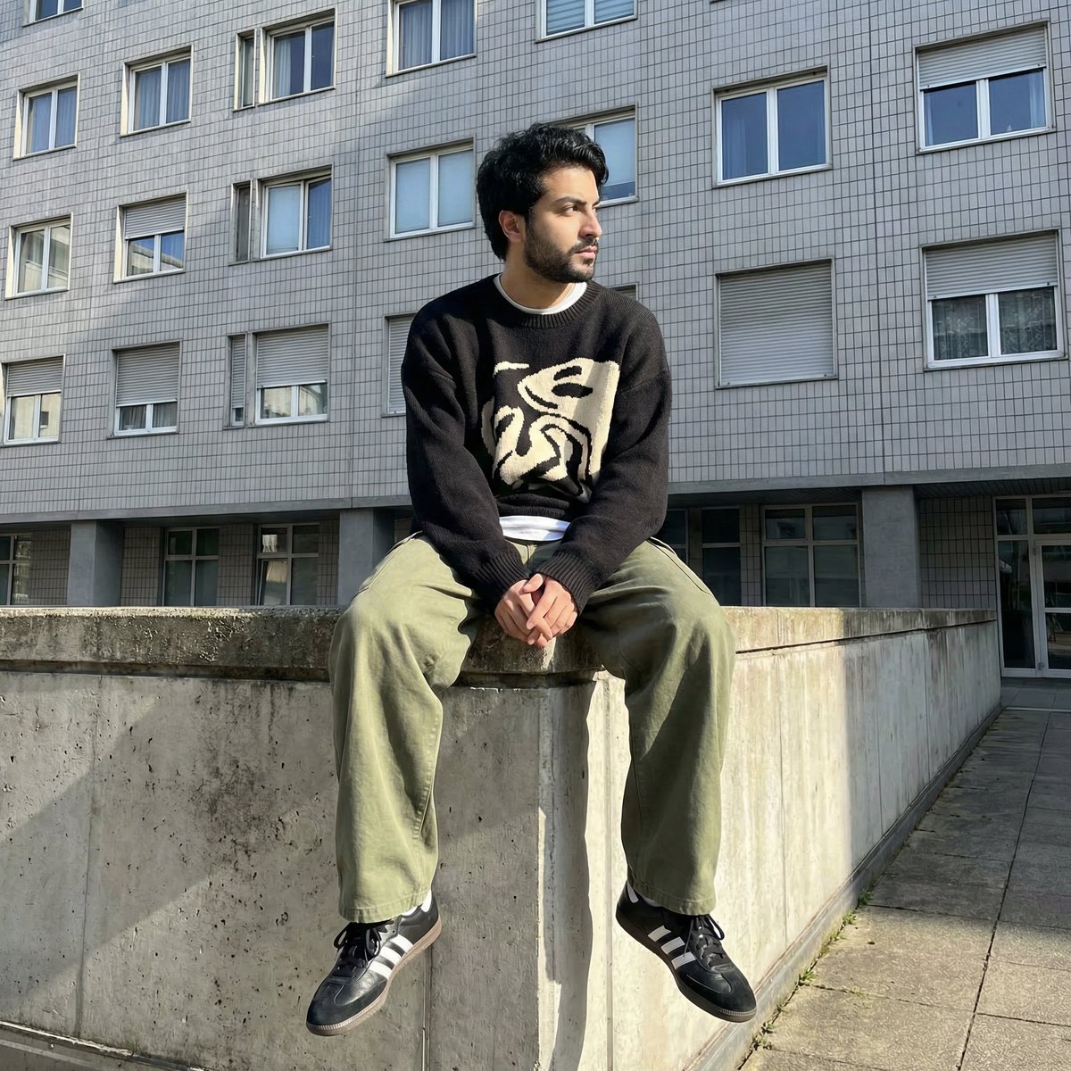 Photorealistic Urban Portrait from Reference Image