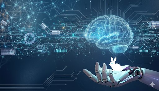 Product Marketing - Physical AI Art with Rabbit Logo - Image 1