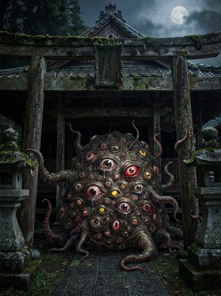 Creepy Monster Image Generation Prompt 2
