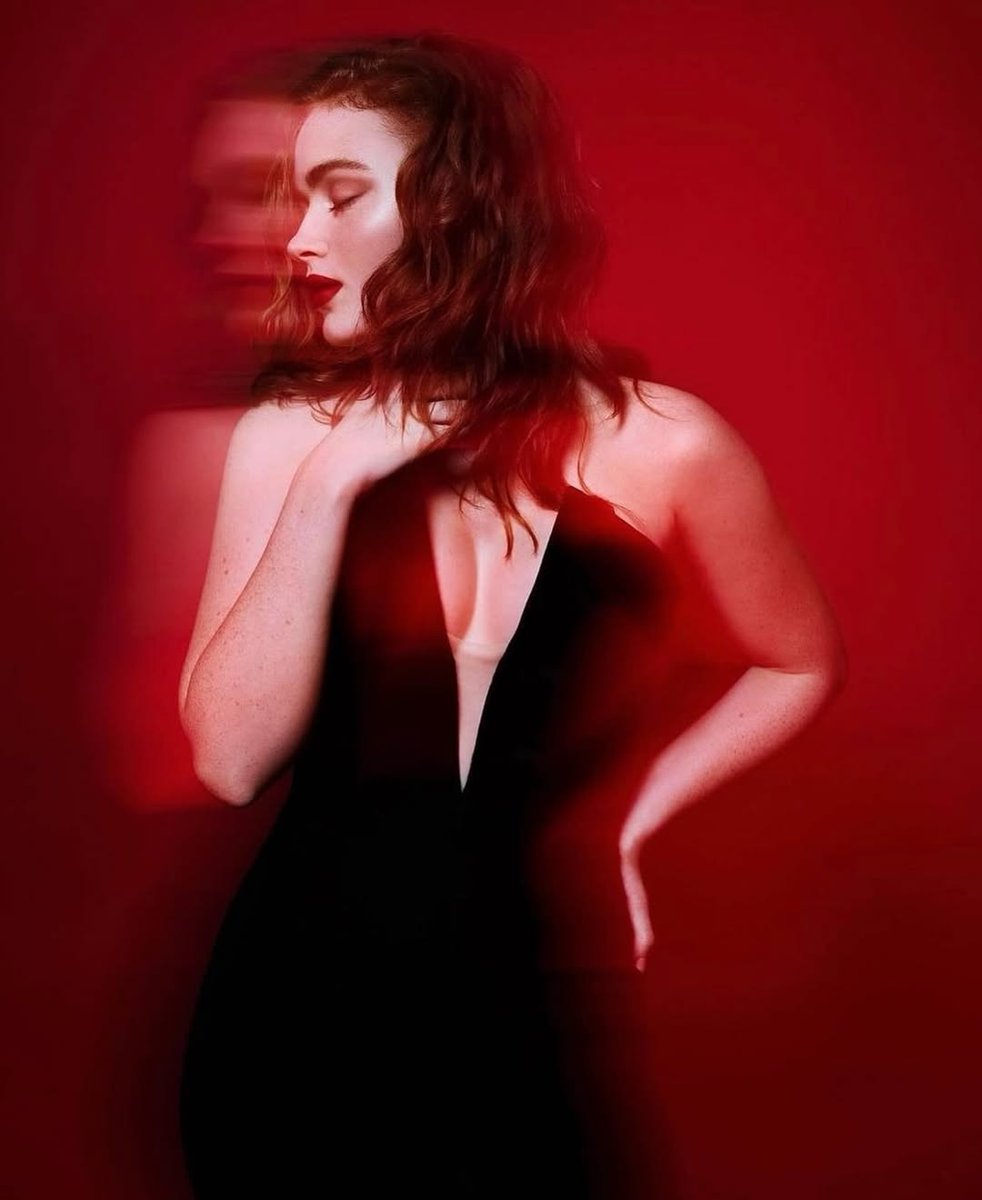 High-Fashion Cinematic Portrait with Shutter Drag Effect